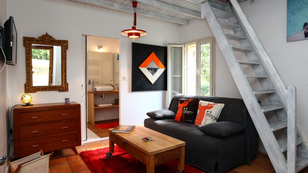 Duplex Indépendant - Intérieur - Luxe et Design - Domaine de l'Ô - Gîte - Chambre d'hôte - Périgord