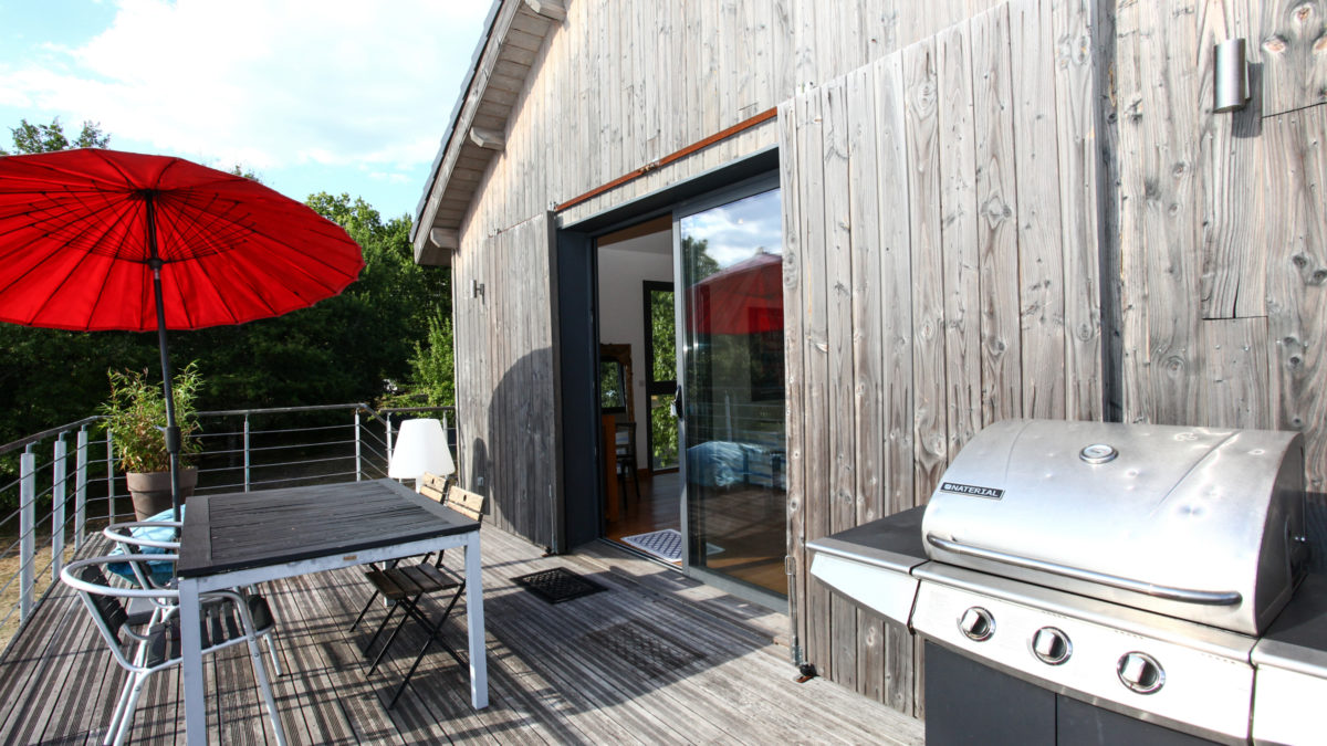 Loft Ôrizon - Terrasse - Luxe et Design  - Domaine de l'Ô - Gîte - Chambre d'hôte - Périgord